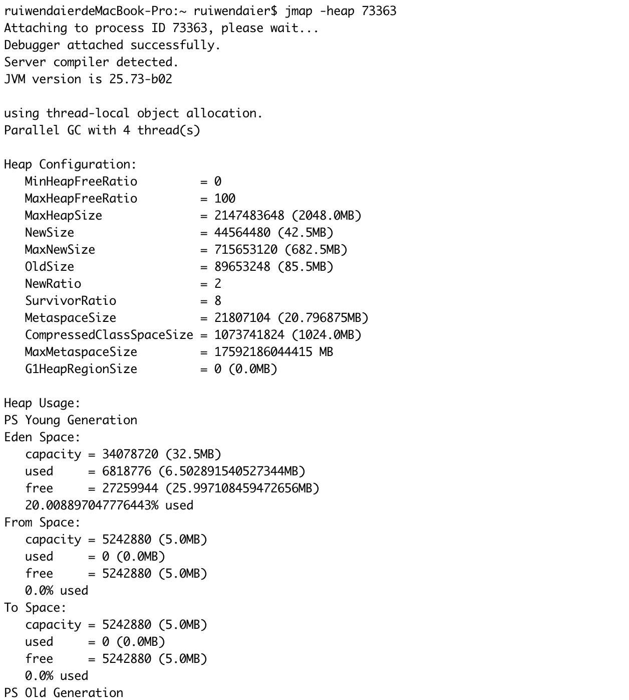 jmap-heap